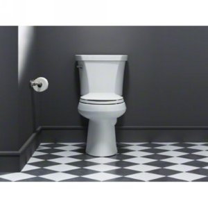 Kohler 3979-0 Highline Comfort Height Two-piece elongated 1.6 gpf chair height toilet