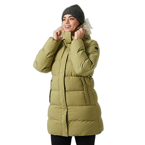 Helly Hansen Women's Standard Blossom Puffy Parka Jacket, 444 Sage, X-Small