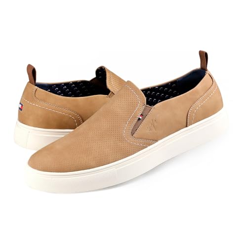 Tommy Hilfiger Men's Kozal Taupe Perf 12 Medium