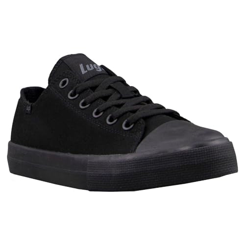 Lugz Women's Stagger Lo Fashion Sneaker, Navy/White, 8 M US