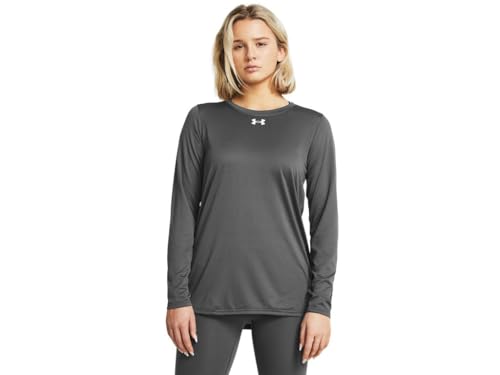 Under Armour Women's Team Tech Loose Royal Blue Long Sleeve Shirt (XL)