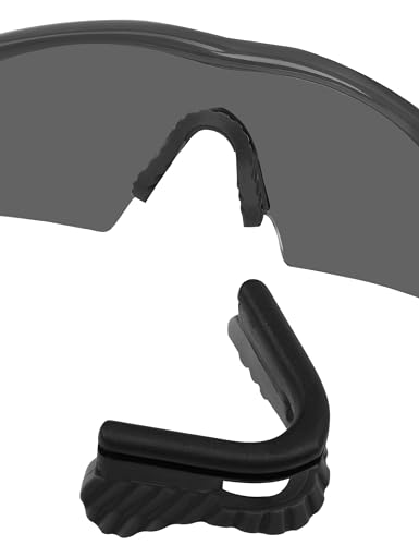 Replacement Nosepieces Nose Pads for Oakley M Frame Series Sunglass - Gray + Sky Blue