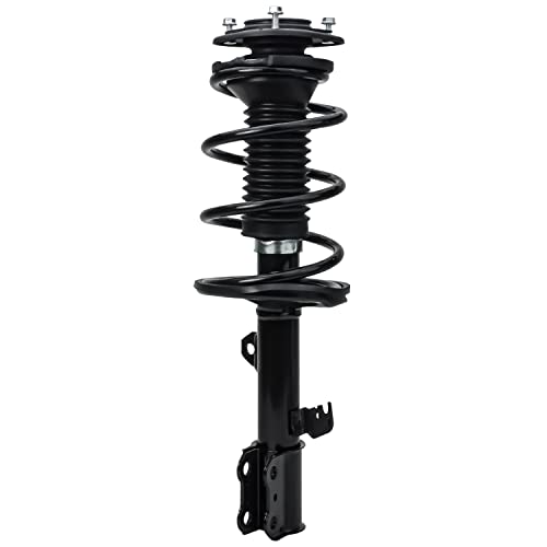 Detroit Axle - 2 Front Struts for 2003-2008 Toyota Corolla Complete 2 Struts w/Coil Springs 2004 2005 2006 2007 Replacement Quick Install Ready Strut Shock Assembly