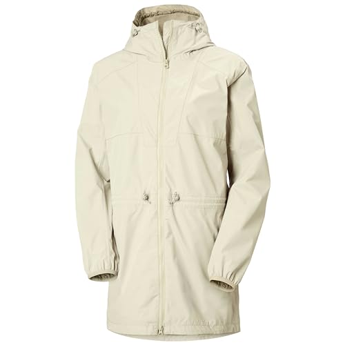 Helly-Hansen Women's Essence Mid Rain Coat, 034 Cream