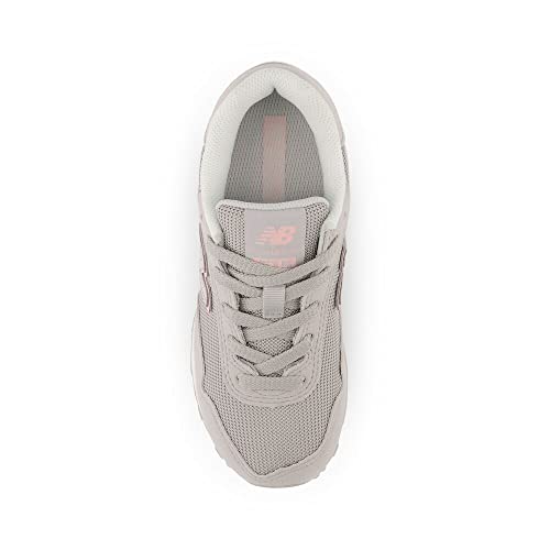 New Balance 515 V1 Lace-Up Sneaker, Pink/Vintage Indigo, 2 US Unisex Little Kid