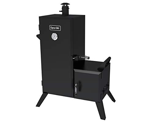 Dyna-Glo DGO1890BDC-D Wide Body Vertical Offset Charcoal Smoker,Black