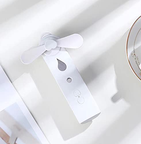 Proaccmart Handheld Mini Fan Misting Fan USB Rechargeable Portable Pocket Desk Fans Mini Water Spray Hydrating Fan
