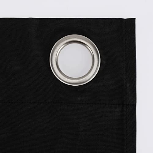 Sun Zero Cyrus Thermal 100% Blackout Grommet Curtain Single Panel