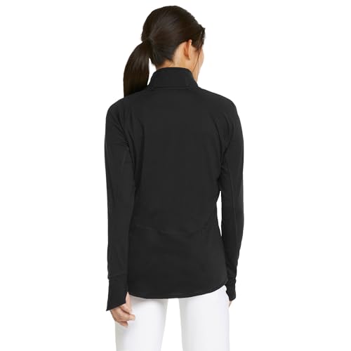 Puma Golf Women's Standard Gamer 1/4 Zip, Puma Black, Extra Small
