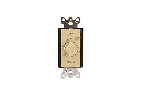 NSI - A530M A Series Springwound Auto Off in-Wall Time Switch, 30 Minute Timer Length, Ivory