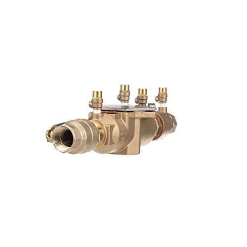 Watts 00063234 LF007M2-QT Double Check Valve Assembly Quarter Turn, 1 1/2 Inch