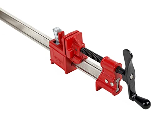 BESSEY IBEAM24, 24 In. Heavy Duty IBEAM Clamp, Red/Silver
