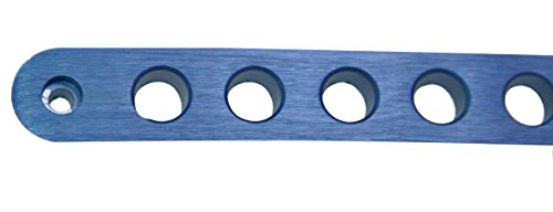 Bolaxin 3pcs/Set Aluminum Side Door Grab Handle Knobs Cover Trim for Jeep Wrangler JK & Unlimited 2 Door 2007-2019 Handle Pull (Blue)