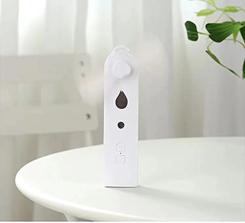 Proaccmart Handheld Mini Fan Misting Fan USB Rechargeable Portable Pocket Desk Fans Mini Water Spray Hydrating Fan