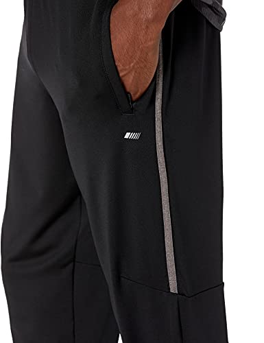 Amazon Essentials Men's Performance Stretch Knit Training Pant, Black, X-Small