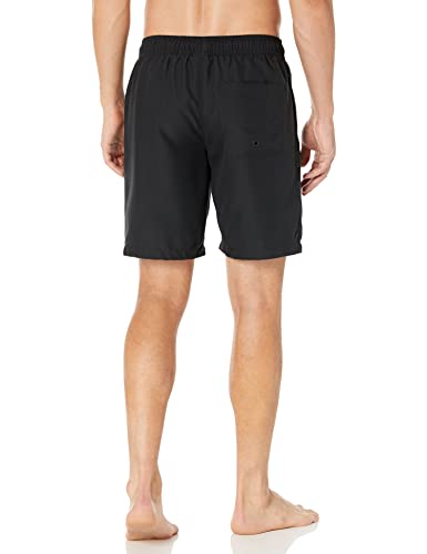 Amazon Essentials Men's 9" Quick-Dry Swim Trunk, Black, X-Large