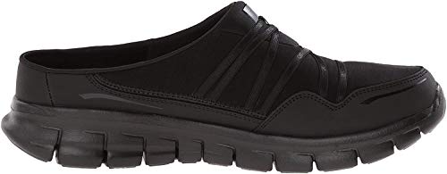 Skechers Sport Women's Air Streamer Slip-On Mule, White/Silver, 8.5 M US