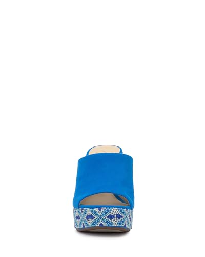 Jessica Simpson Women's SHANTELL4 Wedge Sandal, Tobacco, 11