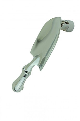 Renovators Supply Manufacturing Brass Door Knockers for Front Door 7 in. Trowel Style Chrome Plated Brass Door Knocker with Mounting Hardware