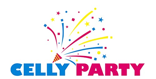 Celly Party Mexican Star Pinata - Rainbow Colorful Pinatas for Parties, Birthdays & Festivals - 32" Large Authentica Foldable Party Pinata