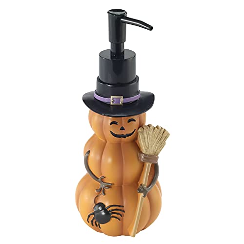 Avanti Linens - Soap Dispenser/Lotion Pump, Guest Bathroom Essentials, Spooky Home Decor (Halloween Collection)