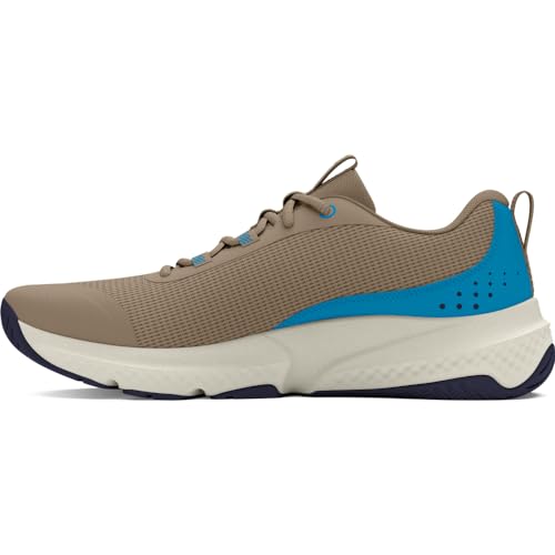 Under Armour Men's Dynamic Select, (001) Black/White/Black, 13, US
