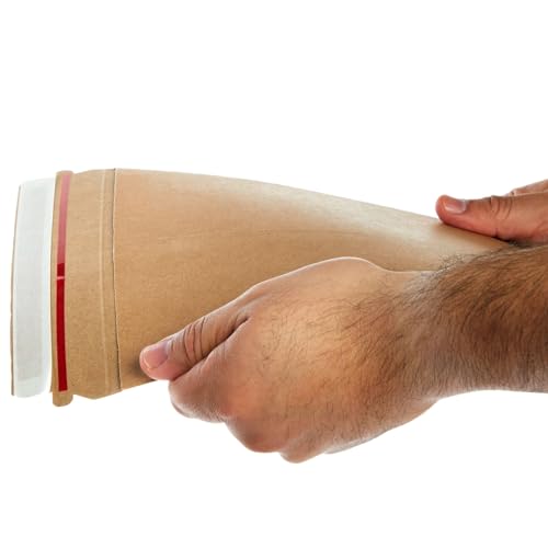 Juvale 25-Pack Stay Flat Rigid Cardboard Mailers 9 x 11.5 Inch - 450 GSM Brown Paper Comic Book Mailers Envelopes with Peel and Seal Closure for Mailing