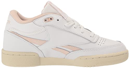 Reebok Unisex Club C Mid II Revenge Sneaker, White/Sea Spray/Alabaster, 13 US Men