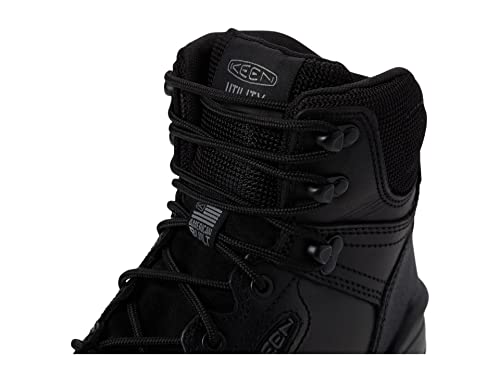 KEEN Utility Independence, Men's, Black, Comp Toe, EH, WP, 6 Inch, Work Boot (10.0 D)