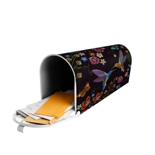 Gbuzozie Maple Leaves Autumn Mailbox Cover Magnetic Thanksgiving Fall Seasonal Waterproof Mail Wraps Post Letter Box Covers for Outdoor Garden Use 25.5x21 in