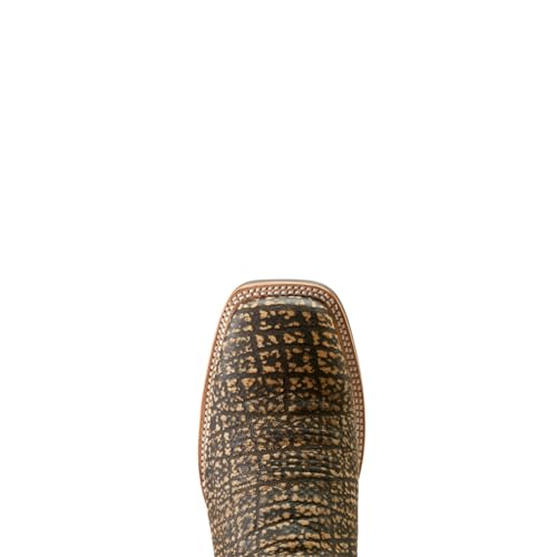Ariat Mens P29053_m_foo Western Boot, Dark Chocolate/Muddy Elephant Print, 9.5 Wide US
