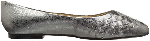 Trotters Women's Estee Woven Ballet Flat, tan, 9 M US