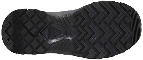 Shoes for Crews Defender Mid, Men's, Women's, Unisex Soft Toe (ST) Work Shoes, Slip Resistant, Water Resistant, Black, Men's 10 / Women's 11.5