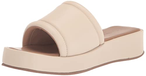 Kenneth Cole Women's Women's ANDREANNA Wedge Sandal, Orange, 10