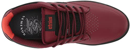 Etnies Men's Brandon Semenuk Pro MTB Skate Shoe, Burgundy, 8