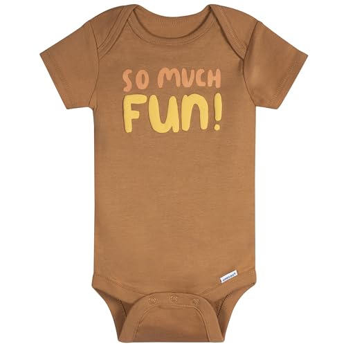 Onesies Brand unisex-baby 8-pack Short Sleeve Mix & Match Bodysuits, Cool Kids, Newborn
