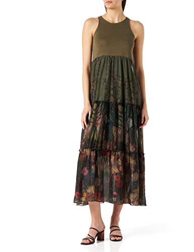 Desigual woMens Casual Dress, Multicolor, Small US