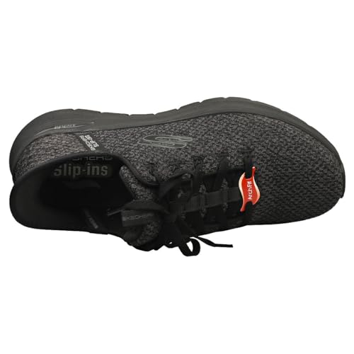 Skechers Men's Arch Fit 2.0 Look Ahead Hands Free Slip-in Sneaker, White/Black, 9 X-Wide