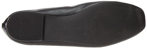 The Drop Women's Pepper Ballet Flat with Bow, Black, 12