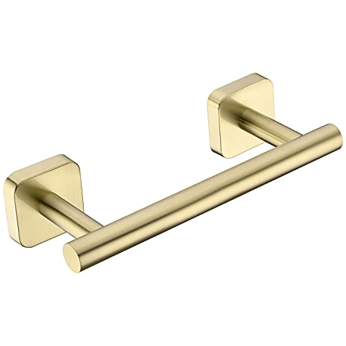 9 Inches Towel Bar for Bathroom Hanky Holder Bath Towel Rail Wall Mounted Kitchen Dish Clothes Hanger SUS304 Stainless Steel, Brushed Gold