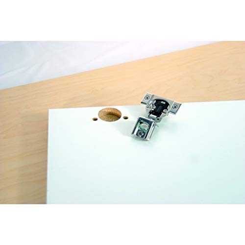 Blum 39C355B.20x1S 1-1/4" Overlay Soft Close Cabinet Hinge, Nickel Plated Steel, Nickel Finish