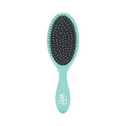 Wet Brush Original Detangler Hair Brush Frosty Kit - Ultra-Soft IntelliFlex Bristles - Detangling Brush Glides Through Tangles For All Hair Types (Wet Dry & Damaged) - 1 Brush & 1 Scrunchie