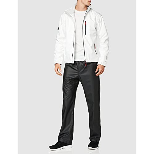 Helly Hansen Men's Moss Waterproof Windproof Rain Pant Bottoms, 990 Black, Small