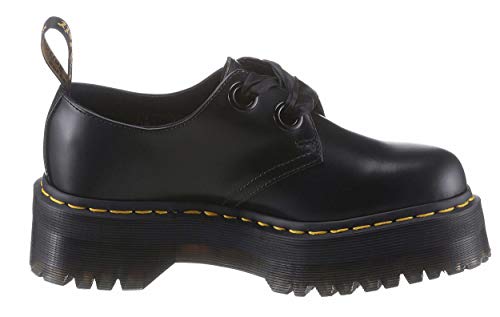 Dr. Martens Women's Holly Loafer Flat, Black Buttero, 5