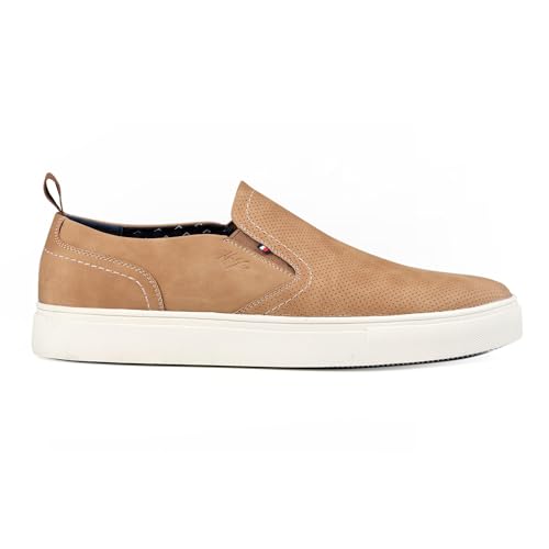 Tommy Hilfiger Men's Kozal Taupe Perf 12 Medium
