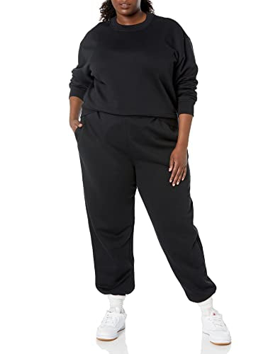 Amazon Essentials Women's Relaxed Jogger (Available in Plus Size), Eggshell White, 5X