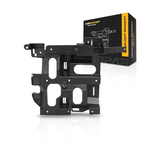 KarParts360 Headlight Bracket For Chevy Silverado 1500/2500 / 3500 2003 04 05 2006 Driver Side | Support | Includes 2007 Classic | GM1221130 | 15798921