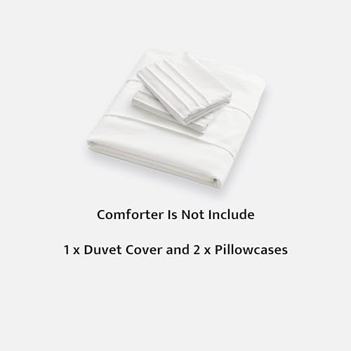 Oli Anderson Misty Rose Duvet Cover Queen Size - Pleated Queen Duvet Cover, 3PCS Soft and Breathable Textured Bedding Set with Zipper Closure(Misty Rose,90"x90")