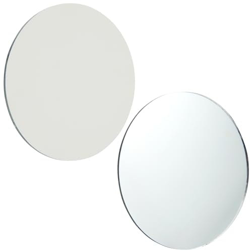 Juvale 50-Pack 3-Inch Small Round Mirrors for Crafts - Wall, Table & Art Decor Essentials