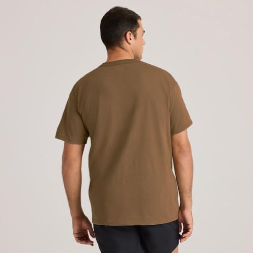 Soffe Men's 3 Pack - USA Poly/Cotton Military Tee, Black, Small